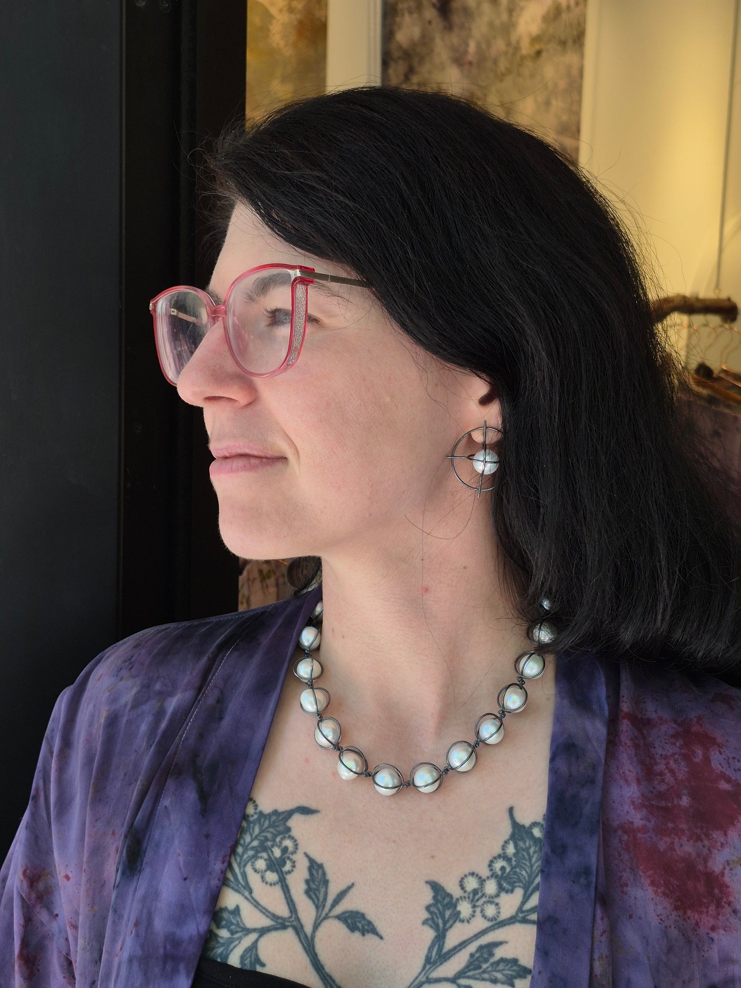 Pearl Orbit Necklace