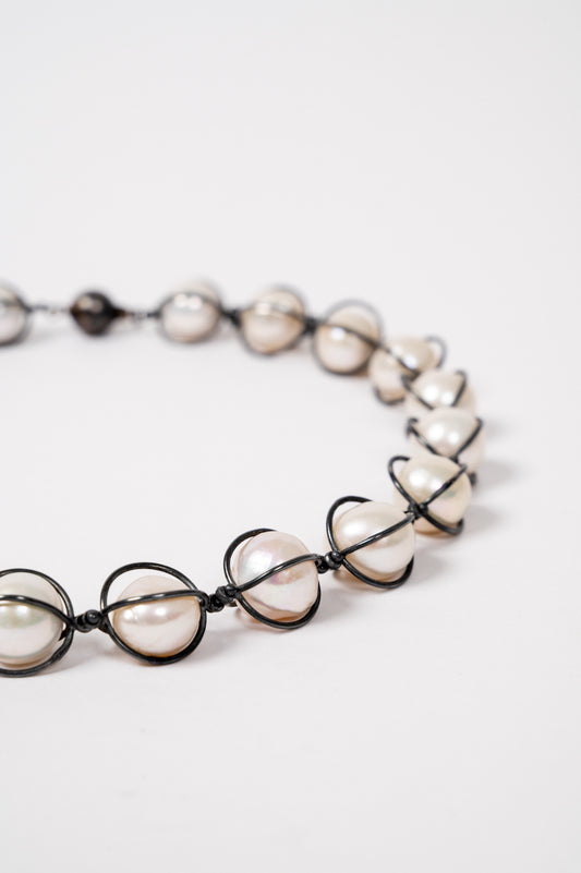 Pearl Orbit Necklace