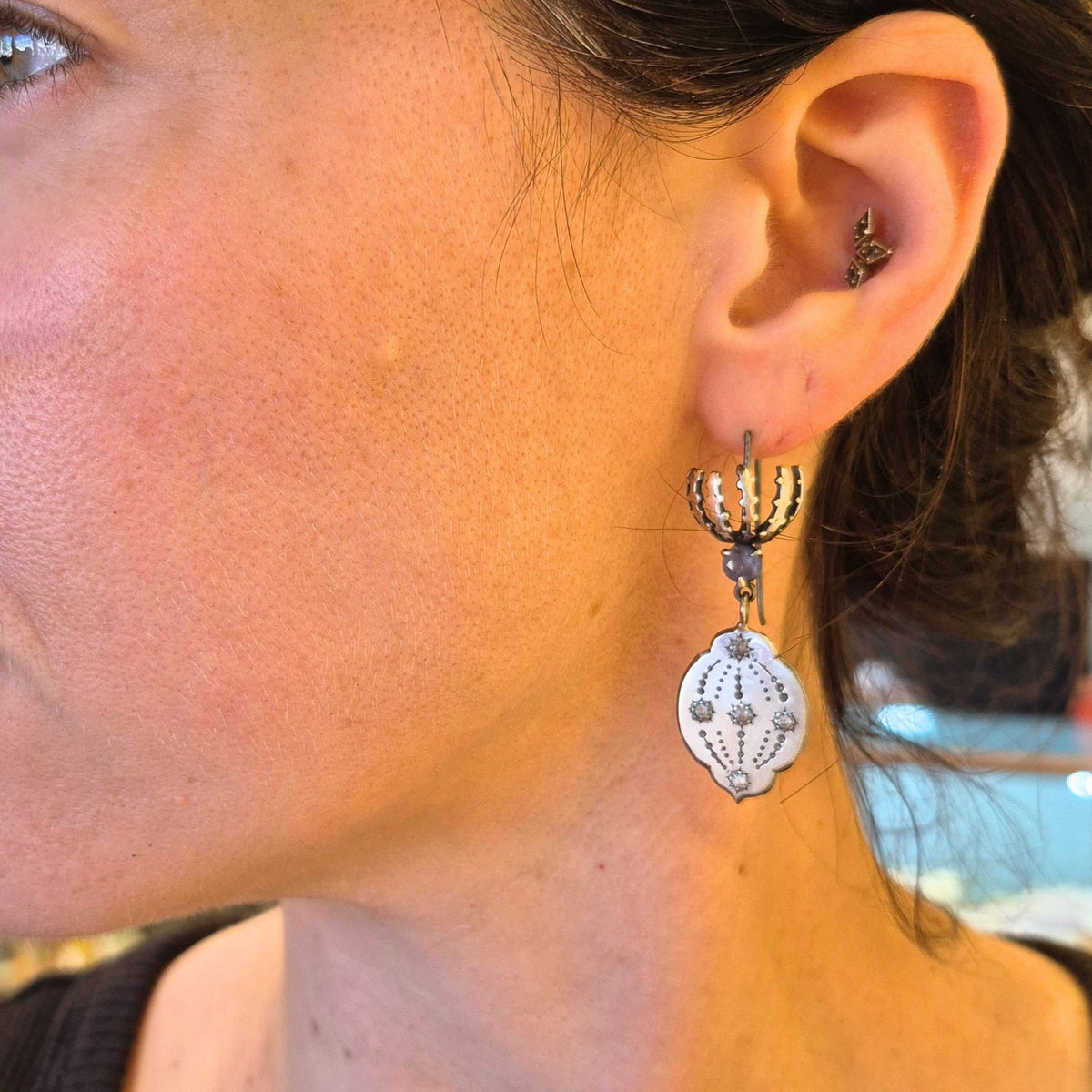 Celestial Flowers Earrings