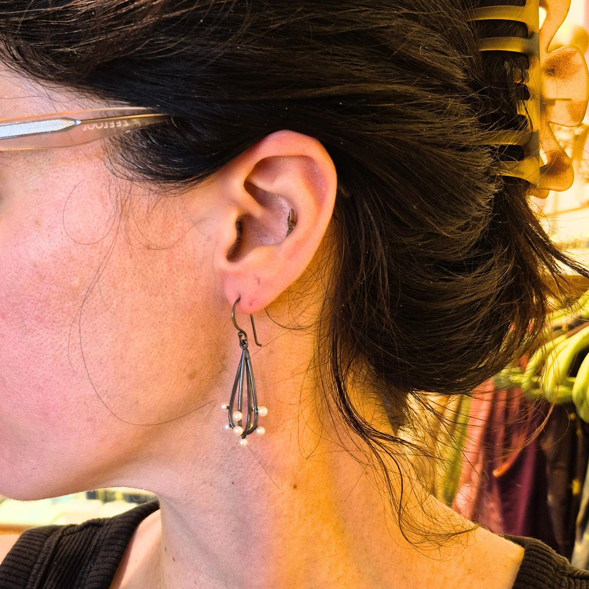 Pearl Droplet Earrings