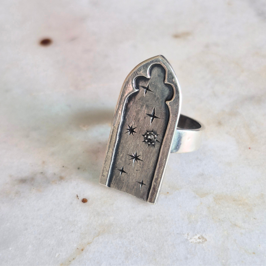 Night Sky Arch Ring